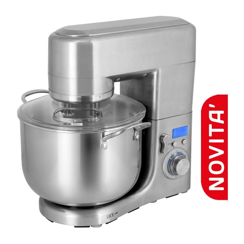 RGV PL10S Sbattitore con base 1500 W Stainless steel