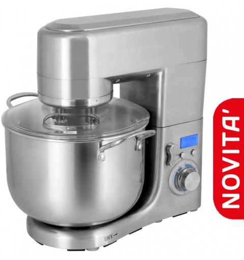 RGV PL10S Sbattitore con base 1500 W Stainless steel