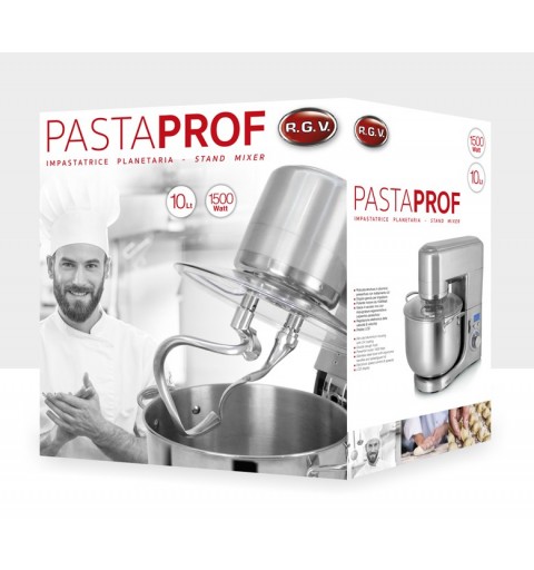 RGV PL10S Stand mixer 1500 W Stainless steel