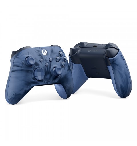 Microsoft Xbox Wireless Controller Stormcloud Vapor Special Edition Bleu Bluetooth USB Manette de jeu Analogique Numérique