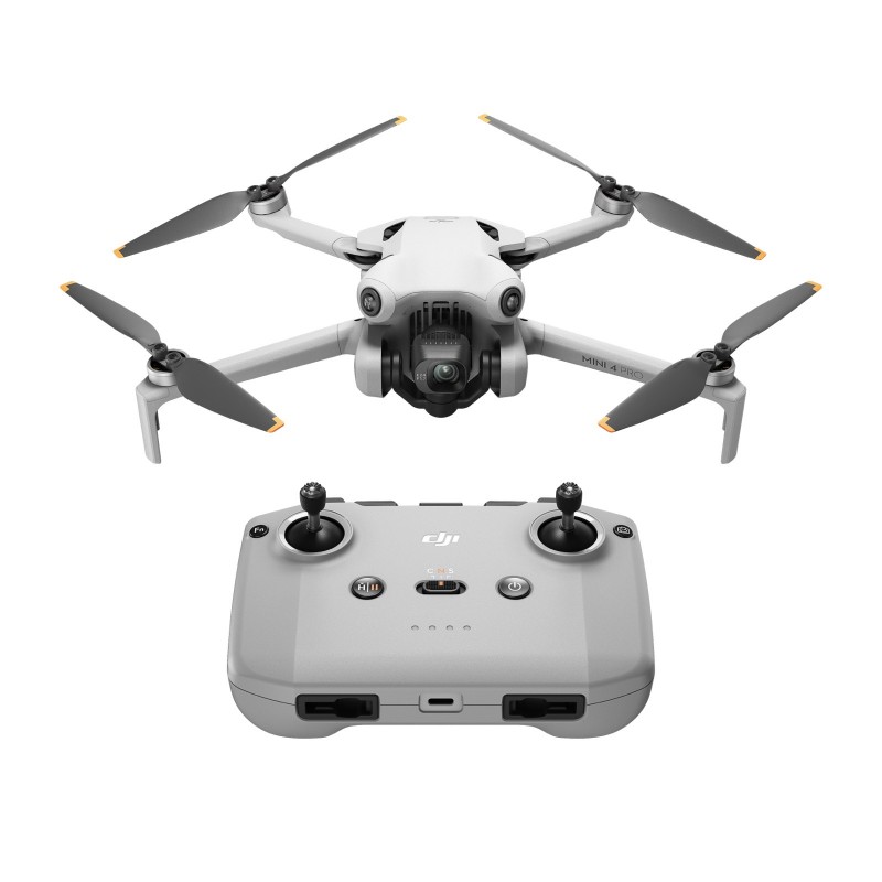 DJI Mini 4 Pro 4 rotors Quadcoptère 48 MP 3840 x 2160 pixels 2590 mAh Noir, Blanc