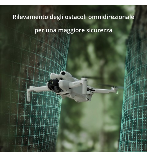 DJI Mini 4 Pro 4 rotori Quadrirotore 48 MP 3840 x 2160 Pixel 2590 mAh Nero, Bianco