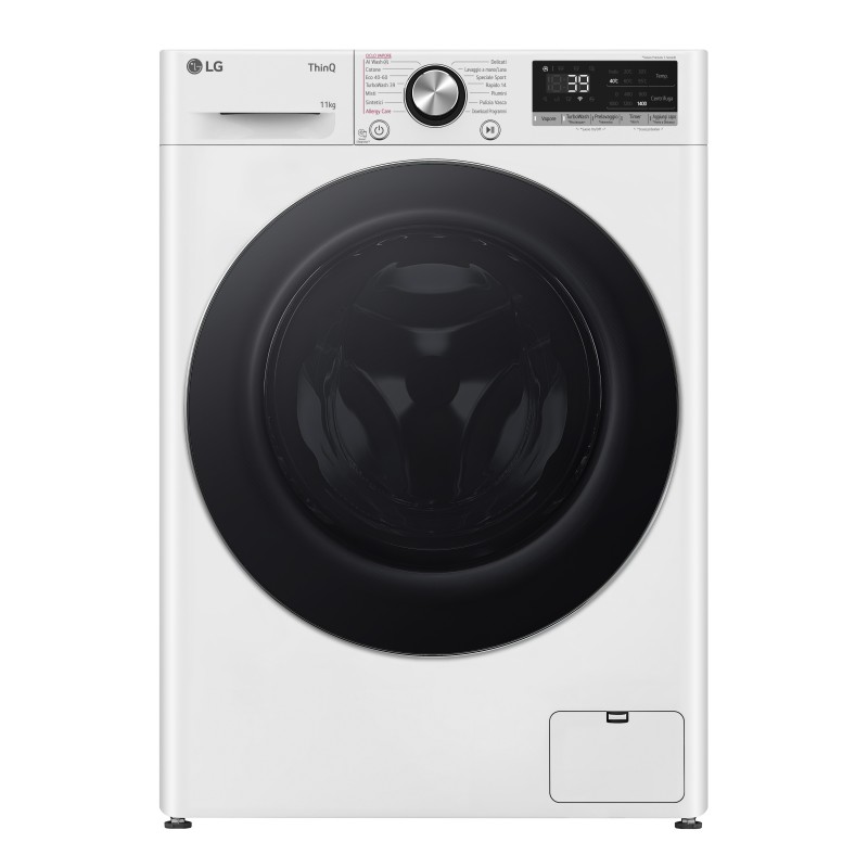 LG F4R7011TSWC lavadora Carga frontal 11 kg 1400 RPM Blanco