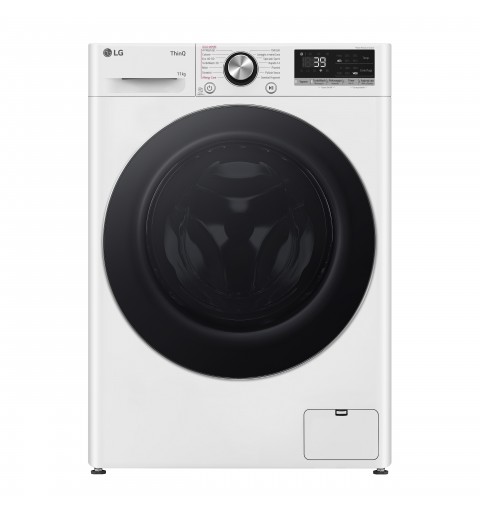 LG F4R7011TSWC lavadora Carga frontal 11 kg 1400 RPM Blanco