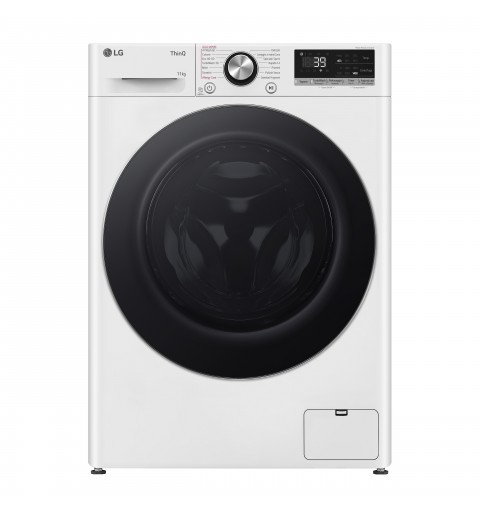 LG F4R7011TSWC washing machine Front-load 11 kg 1400 RPM White
