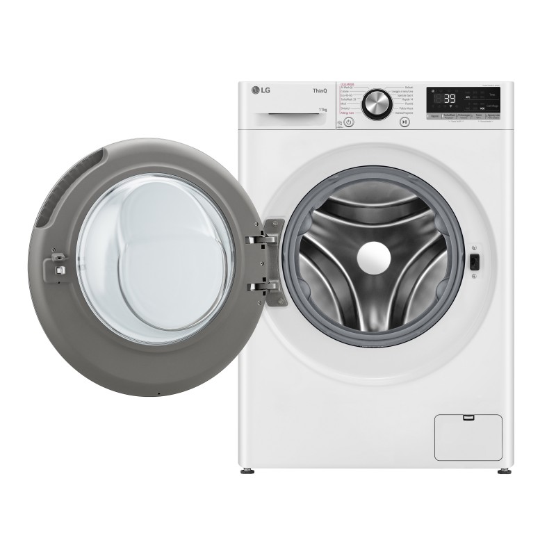 LG F4R7011TSWC lavadora Carga frontal 11 kg 1400 RPM Blanco