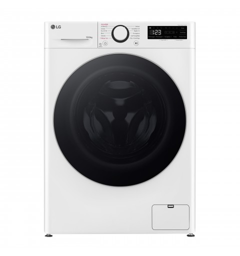 LG D4R5010TSWS machine à laver avec sèche linge Pose libre Charge avant Blanc D