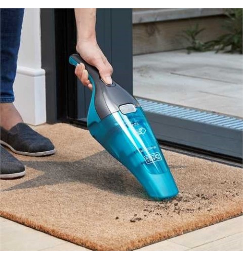 Black & Decker WDC215WA handheld vacuum Blue, Titanium Bagless