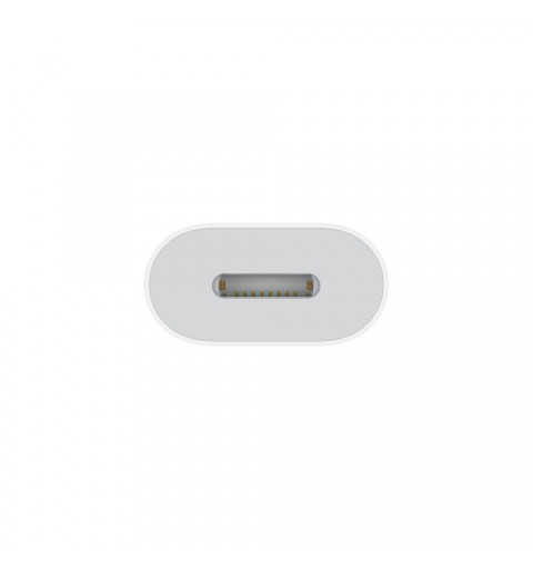 Apple MUQX3ZM A changeur de genre de câble USB Type-C Lightning Blanc