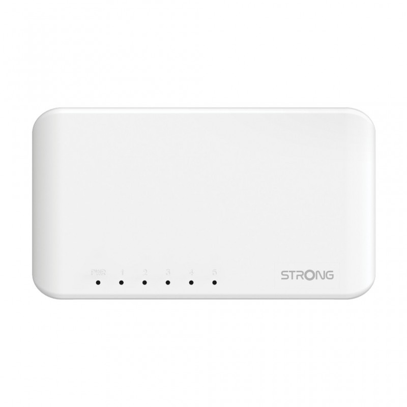 Strong SW5000P network switch Gigabit Ethernet (10 100 1000) White