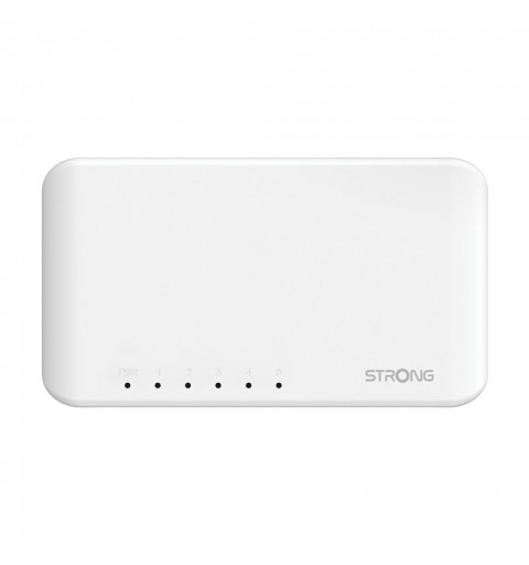 Strong SW5000P switch di rete Gigabit Ethernet (10 100 1000) Bianco