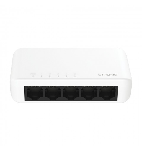 Strong SW5000P Netzwerk-Switch Gigabit Ethernet (10 100 1000) Weiß