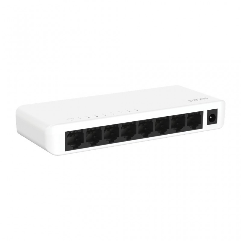 Strong SW8000P switch Gigabit Ethernet (10 100 1000) Blanco