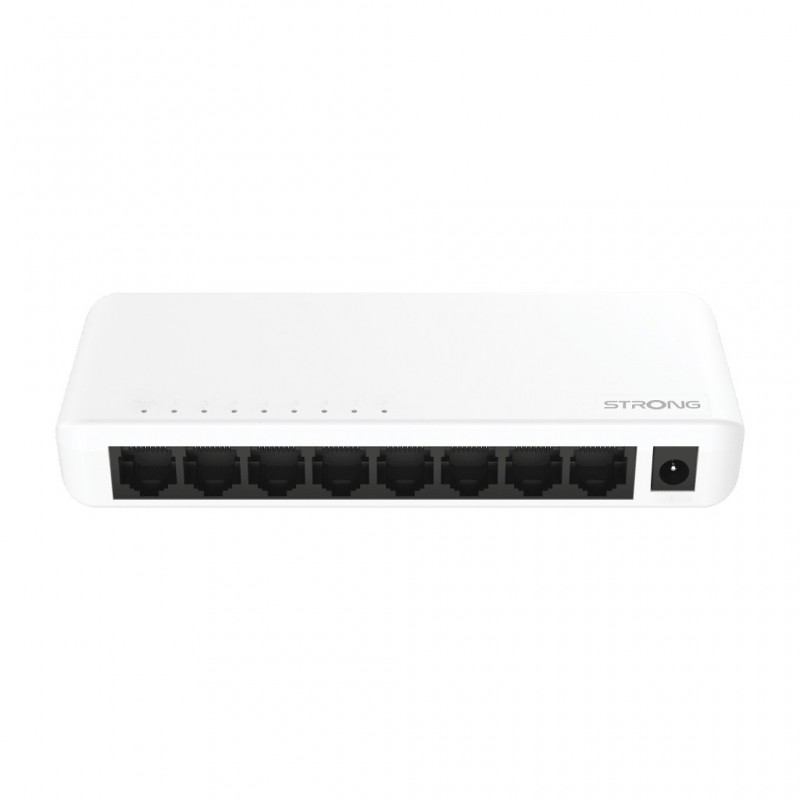 Strong SW8000P commutateur réseau Gigabit Ethernet (10 100 1000) Blanc