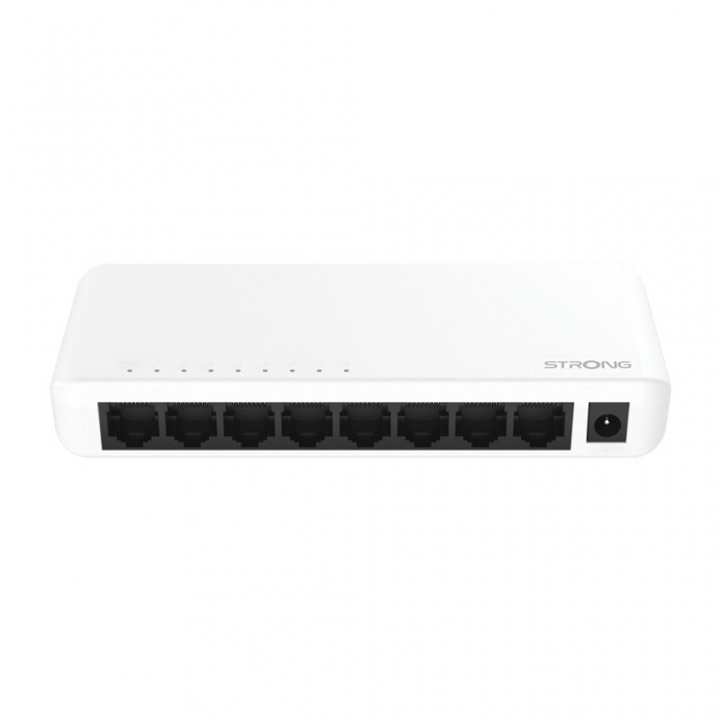 Strong SW8000P switch di rete Gigabit Ethernet (10 100 1000) Bianco