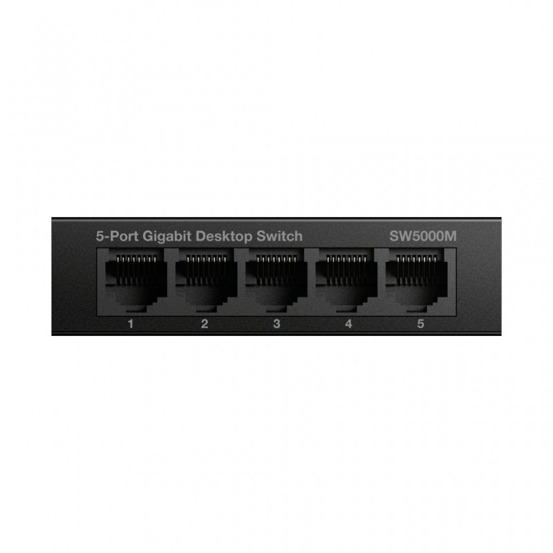 Strong SW5000M switch di rete Gigabit Ethernet (10 100 1000) Nero