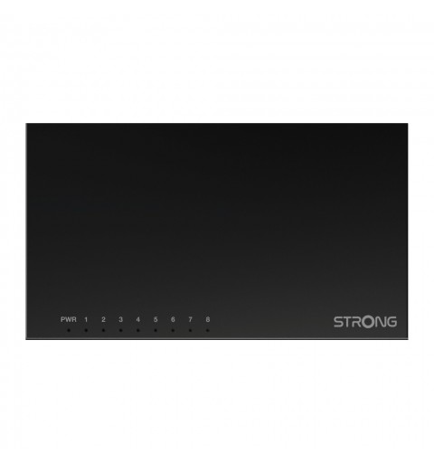 Strong SW8000M network switch Gigabit Ethernet (10 100 1000) Black