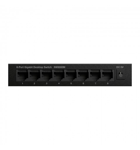 Strong SW8000M network switch Gigabit Ethernet (10 100 1000) Black