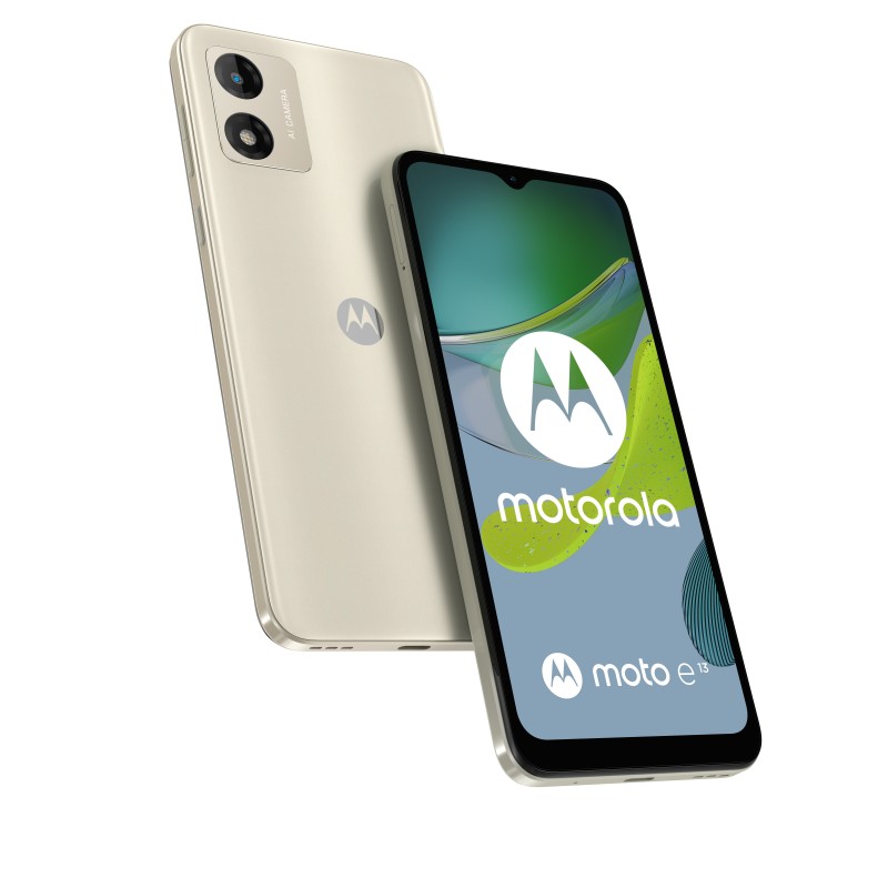 Motorola Moto E 13 16,5 cm (6.5") Doppia SIM Android 13 Go edition 4G USB tipo-C 2 GB 64 GB 5000 mAh Bianco