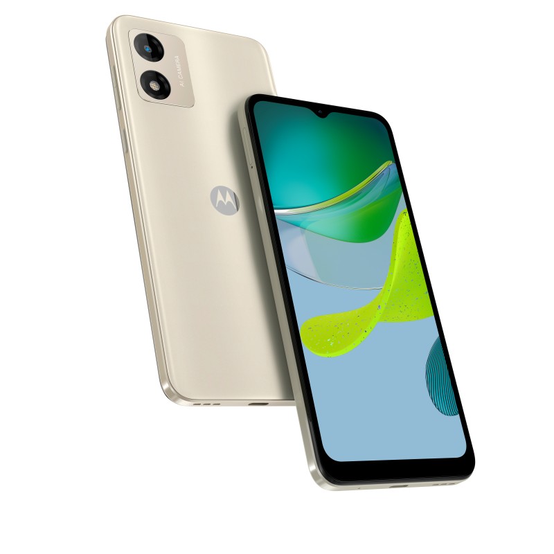 Motorola Moto E 13 16,5 cm (6.5") Double SIM Android 13 Go edition 4G USB Type-C 2 Go 64 Go 5000 mAh Blanc