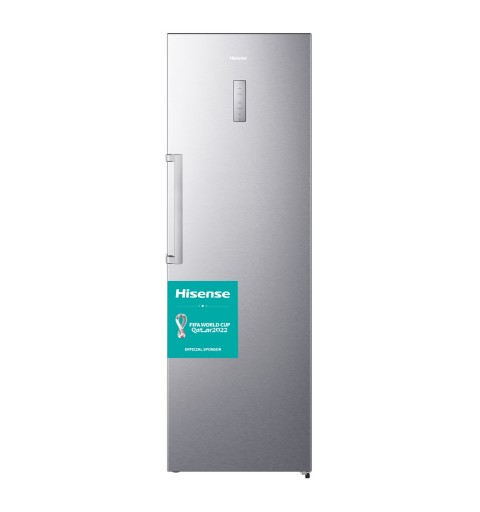 Hisense RL481N4BIE réfrigérateur Pose libre 370 L E Acier inoxydable