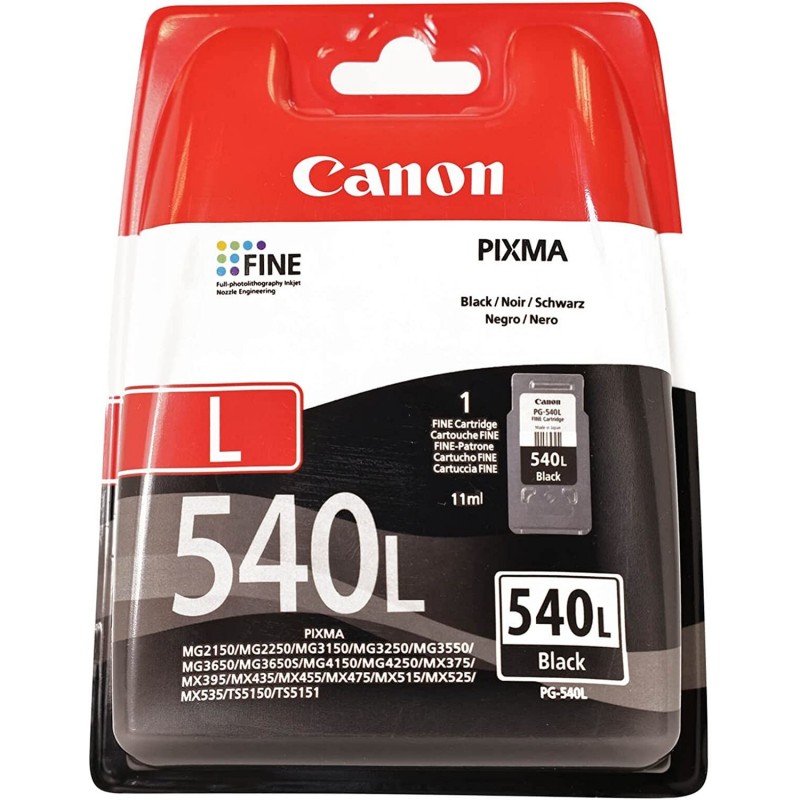 Canon PG-540L cartouche d'encre 1 pièce(s) Original Rendement standard Noir