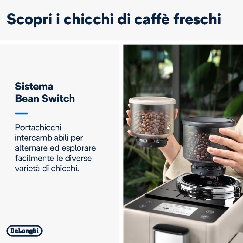 De’Longhi EXAM440.55.BG cafetera eléctrica Totalmente automática Máquina espresso 1,4 L