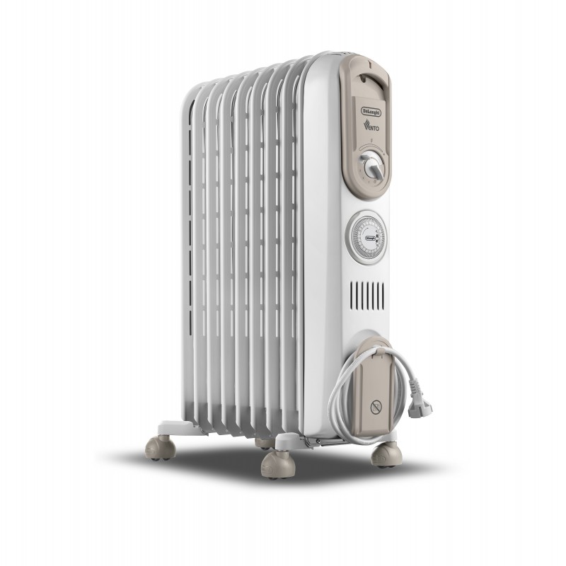 De’Longhi V550918T.WB Indoor White 1800 W Oil electric space heater