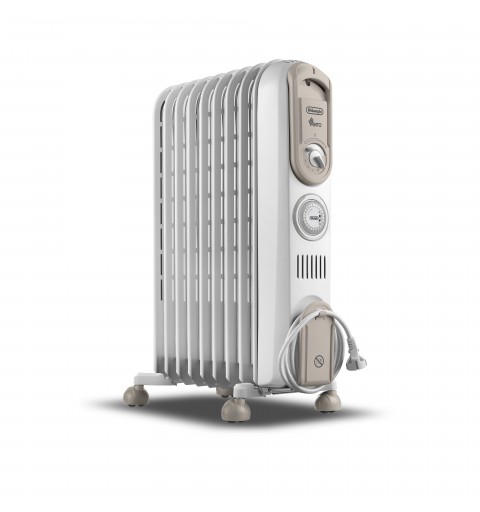 De’Longhi V550918T.WB Indoor White 1800 W Oil electric space heater