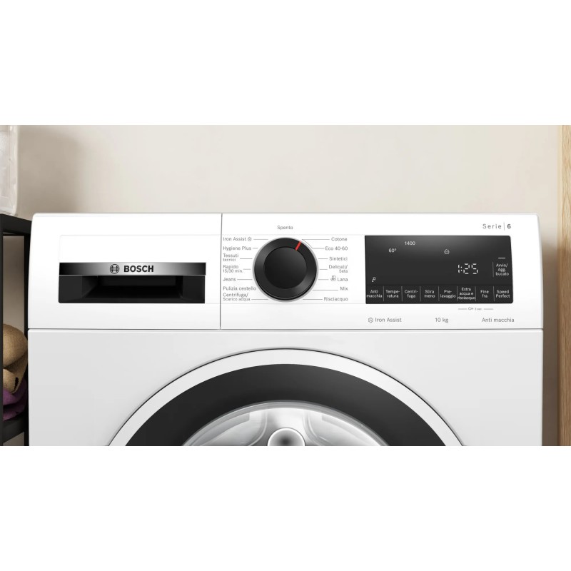 Bosch Serie 6 WGG254Z6IT machine à laver Charge avant 10 kg 1400 tr min Blanc