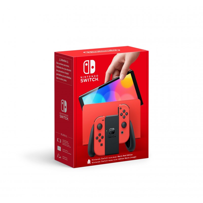 Nintendo Switch - OLED Model - Mario Red Edition portable game console 17.8 cm (7") 64 GB Touchscreen Wi-Fi