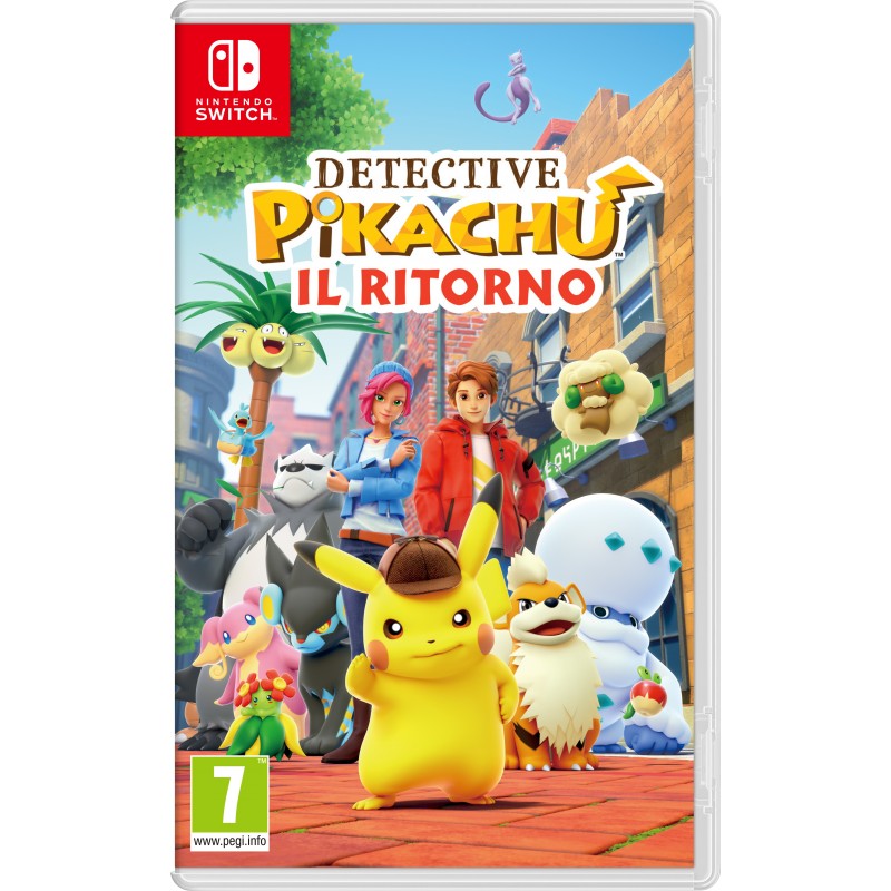 Nintendo Detective Pikachu Il Ritorno Estándar Alemán, Inglés, Español, Francés, Italiano, Japonés, Coreano Nintendo Switch