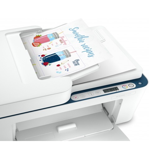 HP DeskJet Stampante multifunzione HP 4130e, Colore, Stampante per Casa, Stampa, copia, scansione, invio fax da mobile, HP+,