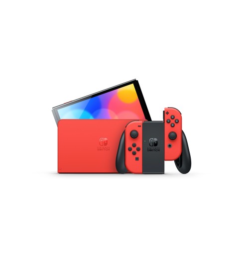 Nintendo Switch - OLED Model - Mario Red Edition console de jeux portables 17,8 cm (7") 64 Go Écran tactile Wifi Rouge