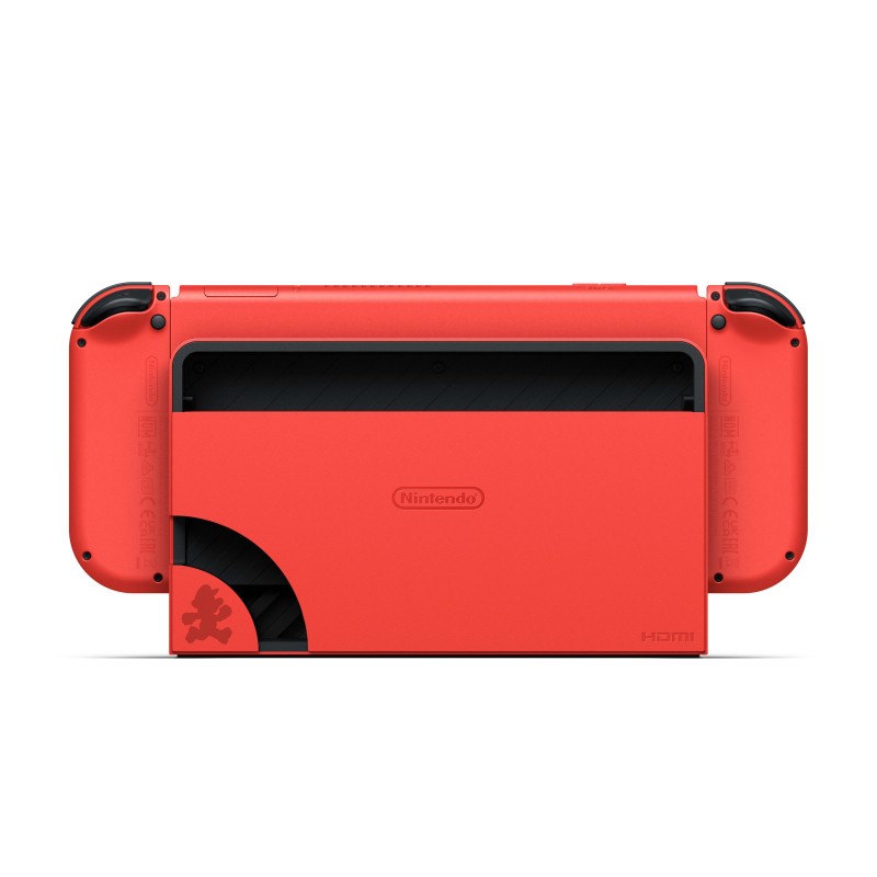 Nintendo Switch - OLED Model - Mario Red Edition console de jeux portables 17,8 cm (7") 64 Go Écran tactile Wifi Rouge