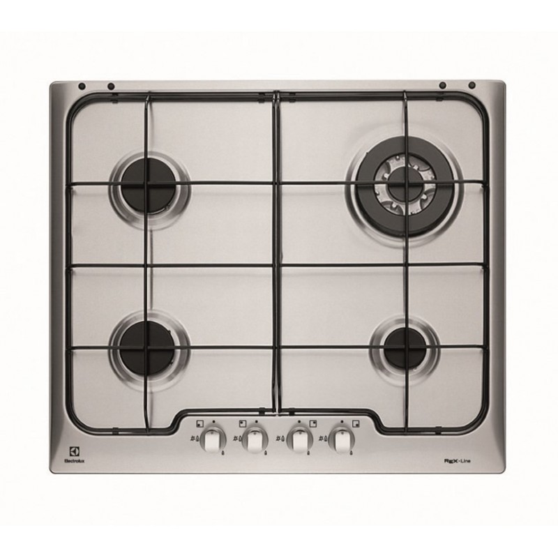 Electrolux PX640UV hobs Acero inoxidable Integrado Encimera de gas 4 zona(s)