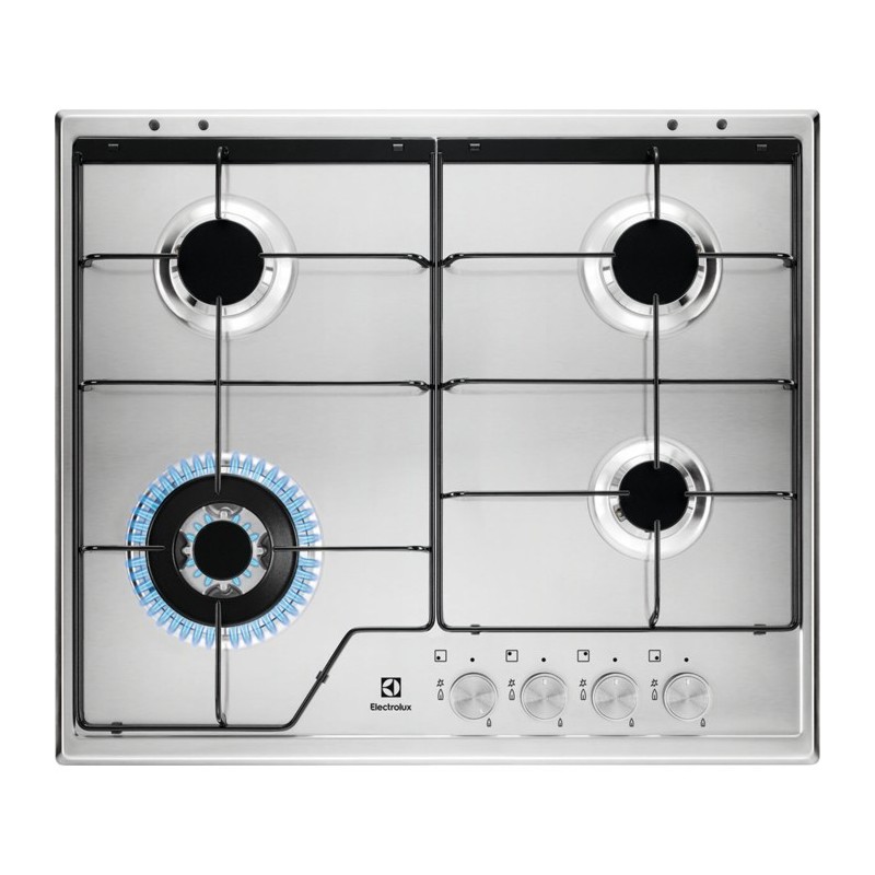 Electrolux KGS6434SX Stainless steel Built-in 59 cm Gas 4 zone(s)