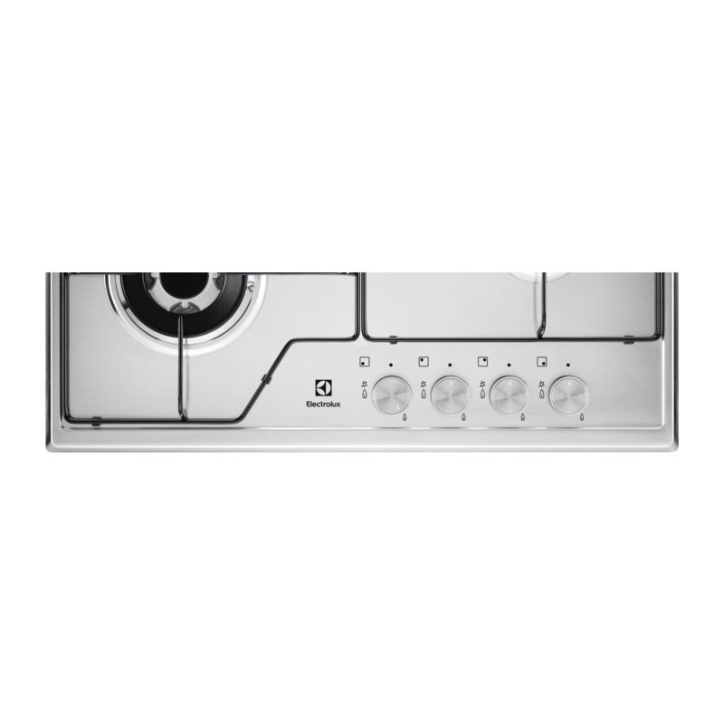 Electrolux KGS6434SX Edelstahl Integriert 59 cm Gaskochfeld 4 Zone(n)