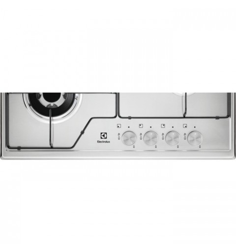 Electrolux KGS6434SX Acero inoxidable Integrado 59 cm Encimera de gas 4 zona(s)