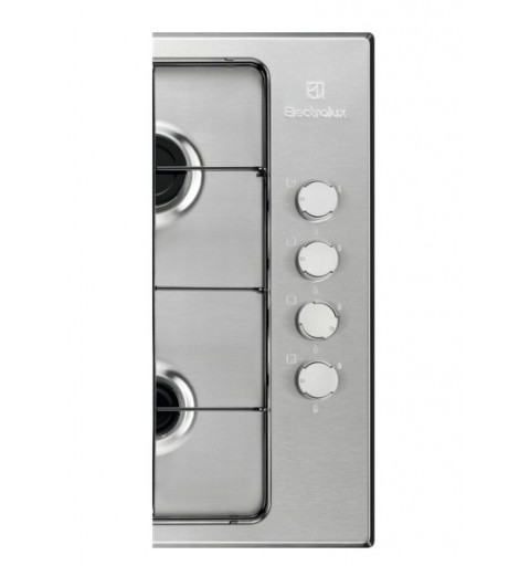 Electrolux KGS6404SX hob Stainless steel Built-in 55 cm Gas 4 zone(s)