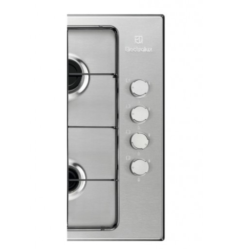 Electrolux KGS6404SX plaque Acier inoxydable Intégré 55 cm Gaz 4 zone(s)