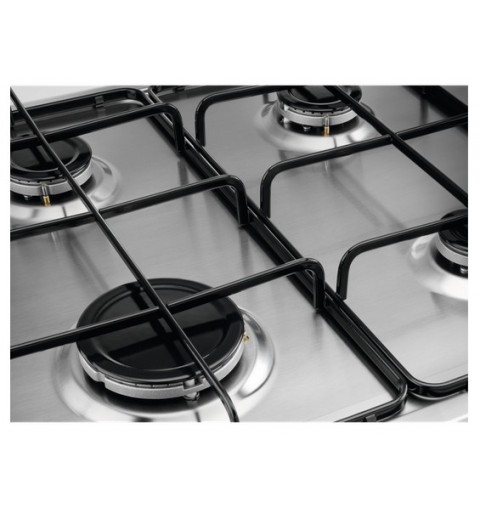 Electrolux KGS6404SX hob Stainless steel Built-in 55 cm Gas 4 zone(s)