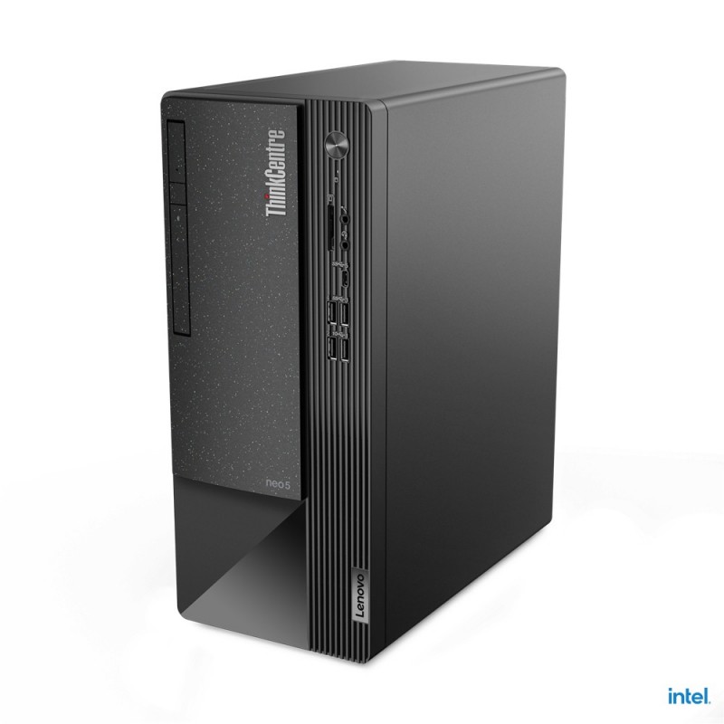 Lenovo ThinkCentre neo 50t Tower Intel® Core™ i5 i5-13400 8 GB DDR4-SDRAM 512 GB SSD Windows 11 Pro PC Black