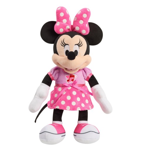 Disney Junior Minnie – Peluche 30 cm – Sonore et Lumineuse