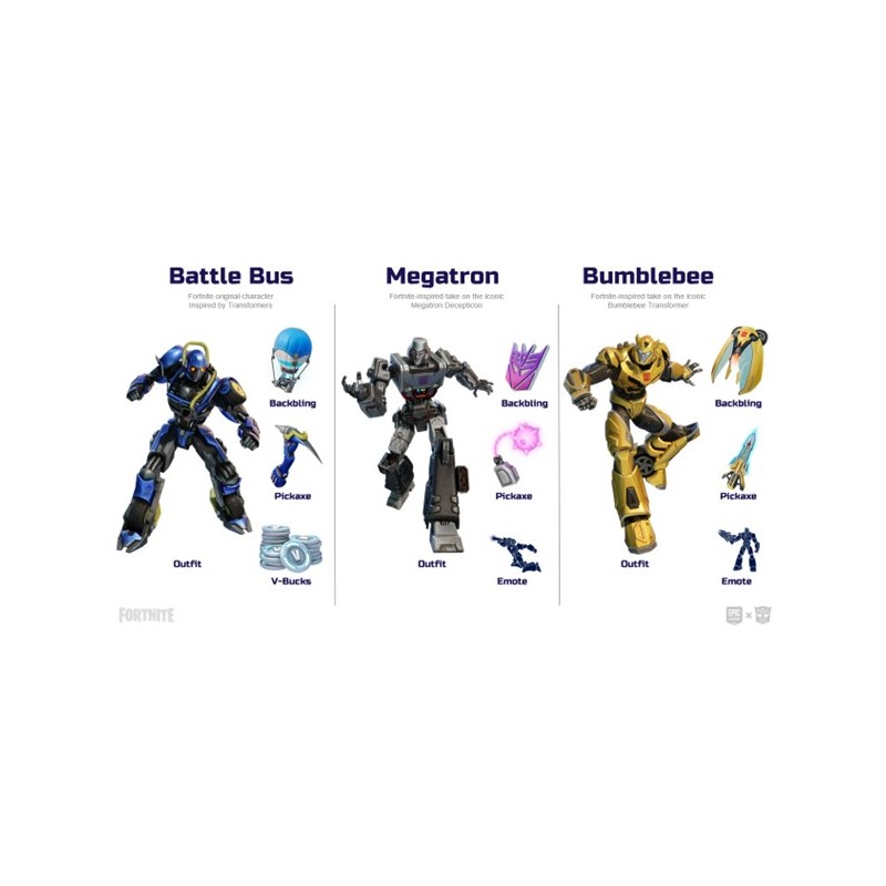 Epic Games Fortnite - Pacchetto Transformers