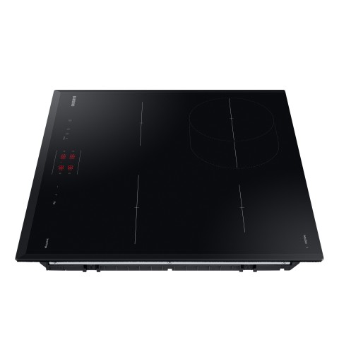 Samsung NZ64B4015KK Piano cottura a induzione 60cm Slim Fit Mini Flex Zone, 4 zone cottura Limitatore di potenza WiFi