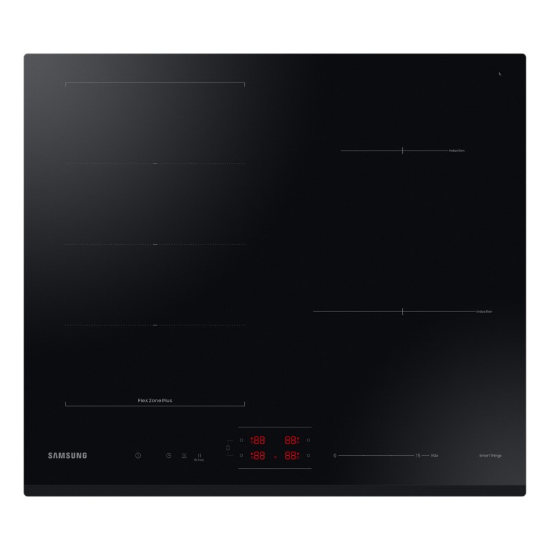 Samsung NZ64B6056GK Negro Integrado 60 cm Con placa de inducción 4 zona(s)