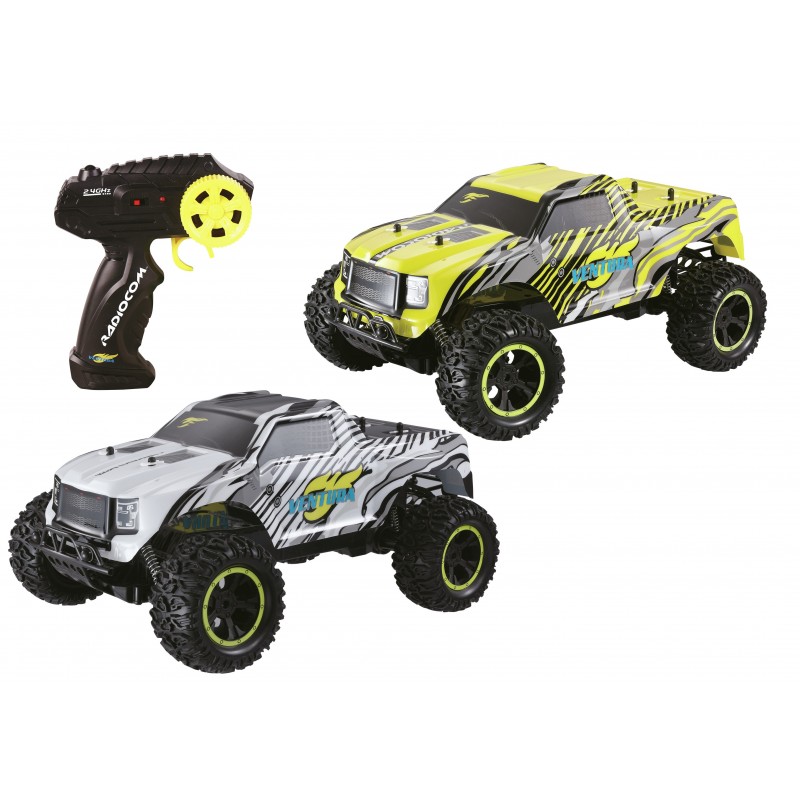 RADIOCOM VENTURA SC. 1 10 modelo controlado por radio Monster truck Motor eléctrico