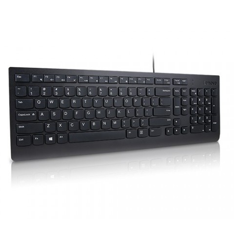 Lenovo Essential teclado USB QWERTY Italiano Negro
