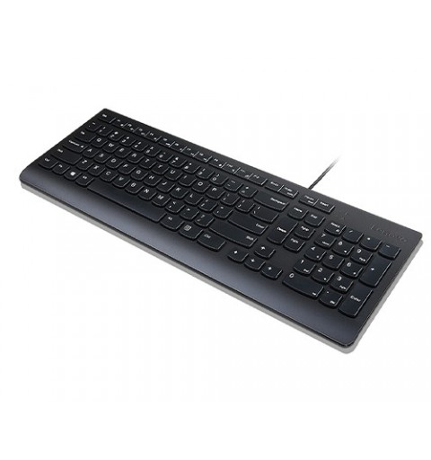 Lenovo Essential teclado USB QWERTY Italiano Negro